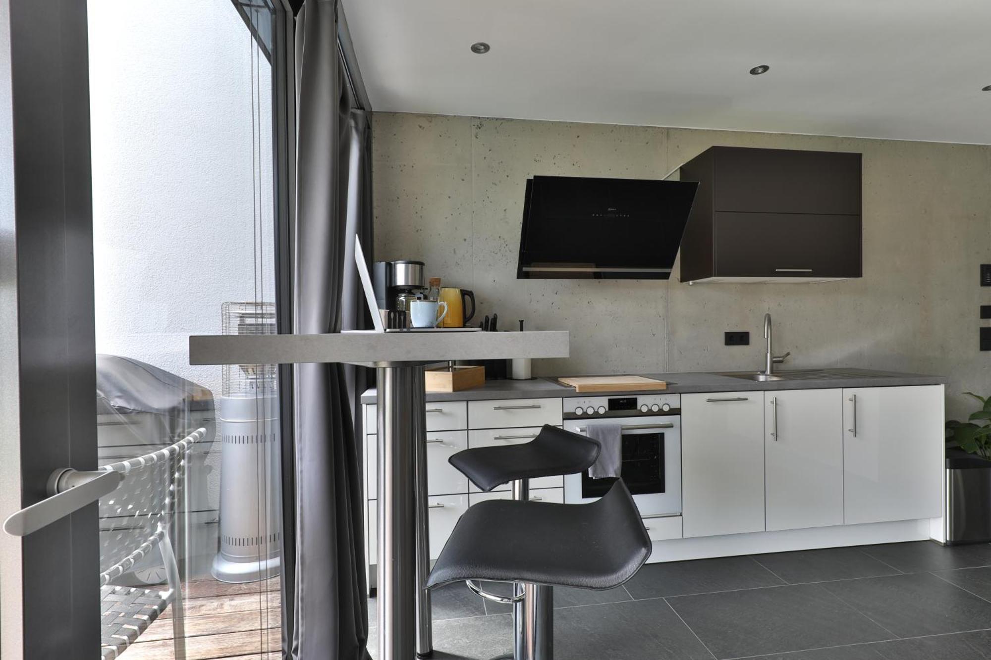 Modernes Studio-Apartment Gersthofen Eksteriør billede