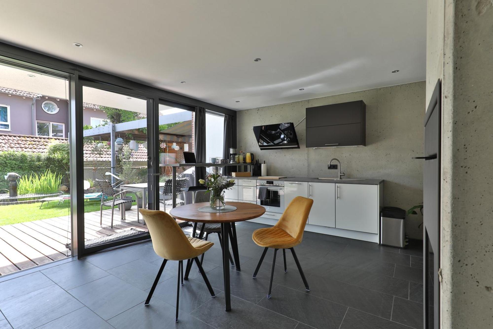 Modernes Studio-Apartment Gersthofen Eksteriør billede